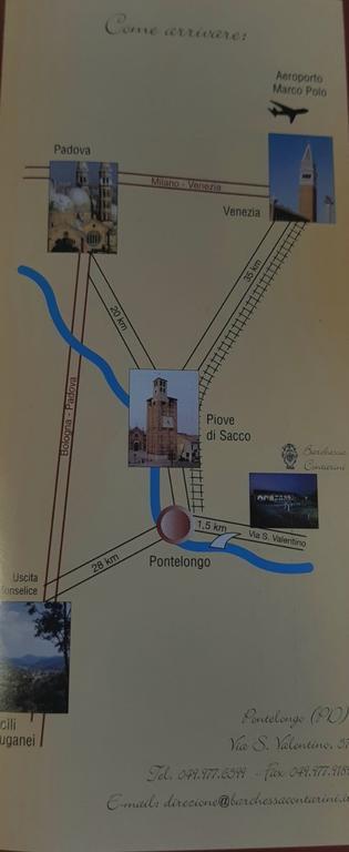 Pontelongo Barchessa Contarini旅馆 外观 照片